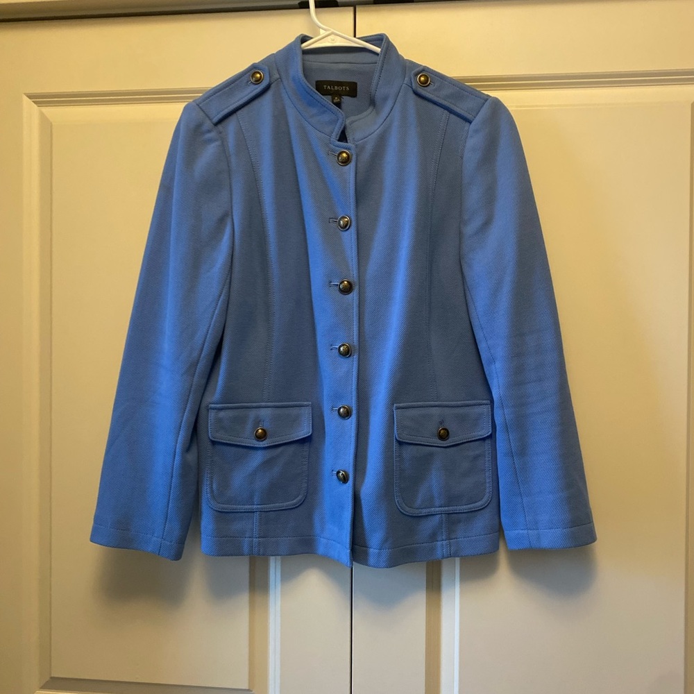 Talbots military inspired blazer